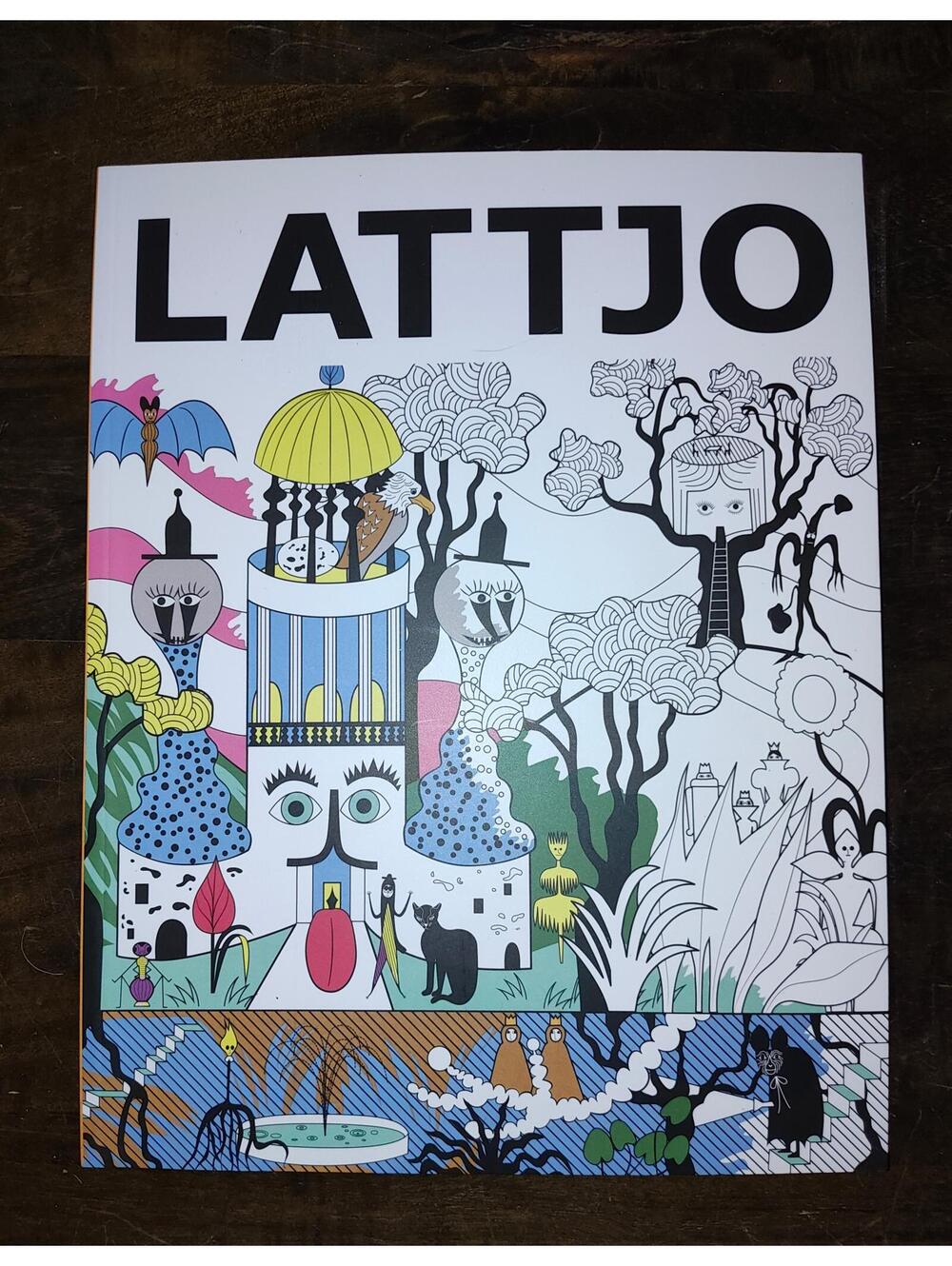 NEW - ikea LATTJO adult coloring book